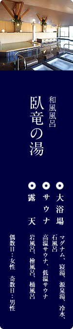 和風風呂　臥竜の湯